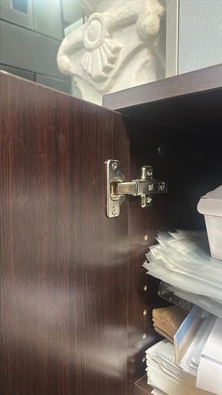 Armario auxiliar madera marrón