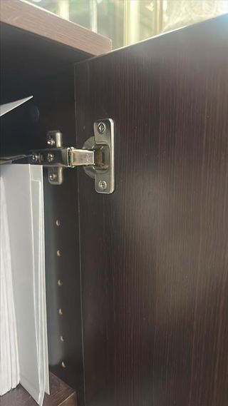 Armario auxiliar madera marrón