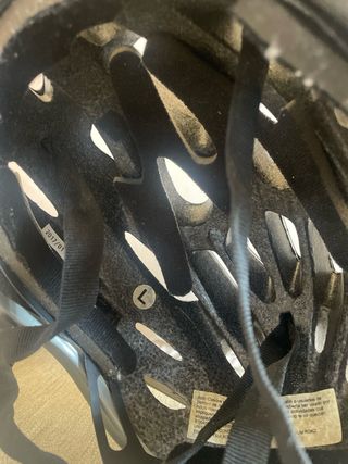 Casco Bicicleta Ges Negro y Gris