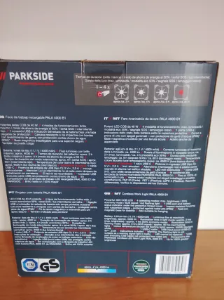 Foco de trabajo recargable LED COB 40W