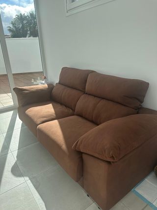 Sofá tela y rellenos nuevos