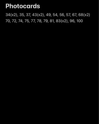 Monster High Photocards 2011