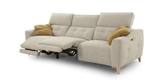 Sofá Chaise Longue Relax Eléctrico Gio Gold Azul