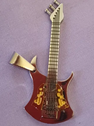 Colgante Guitarra Eléctrica Acero