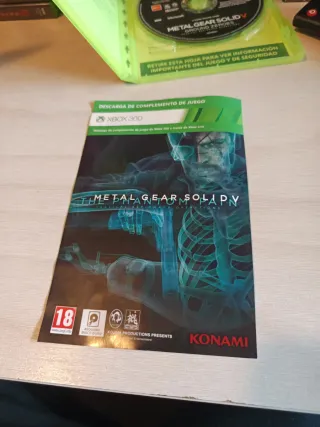 Metal Gear Solid V Ground Zeroes XBOX 360