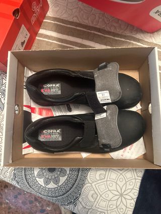 Zapatos de seguridad negros
