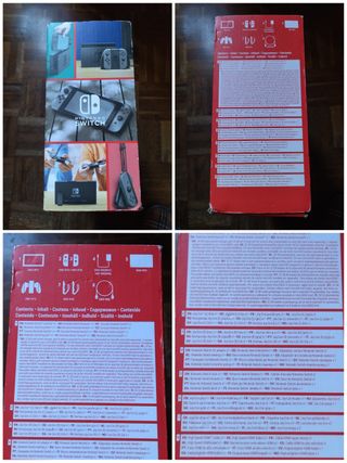 Caja Nintendo Switch Gris