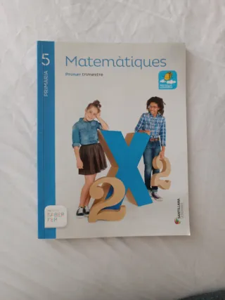 Libros Matemàtiques Santillana Voramar 5 Valencià