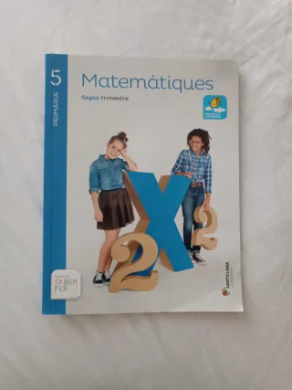 Libros Matemàtiques Santillana Voramar 5 Valencià