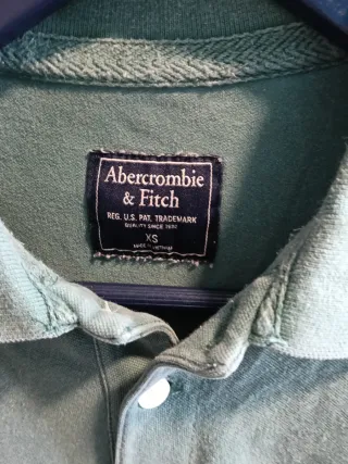 Polo Abercrombie & Fitch Verde Talla XS