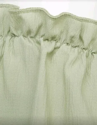 Mono verde pierna ancha