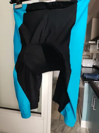 Culote Ciclismo XL Negro/Azul