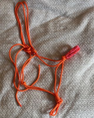 Capezza in corda per cavalli