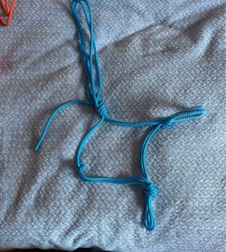 Capezza in corda per cavalli