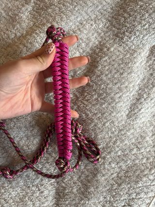 Capezza in corda per cavalli