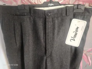 Pantalón de vestir gris Talla 46