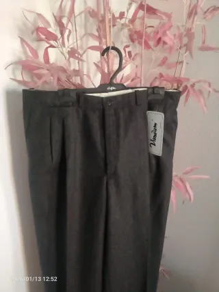 Pantalón de vestir gris Talla 46