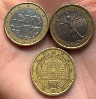 Monedas variadas coleccionismo