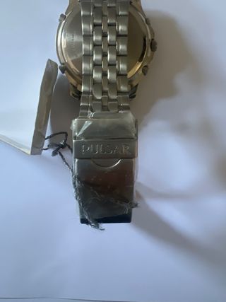 Reloj Pulsar Cronógrafo Naranja