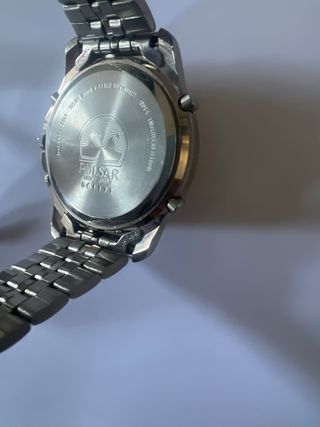 Reloj Pulsar Cronógrafo Naranja