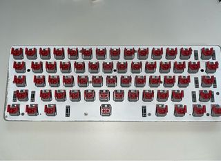 Razer Huntsman Mini Mercury Óptico Rojo