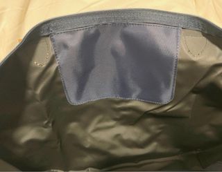 Bolso Longchamp Le Pliage Azul Marrón