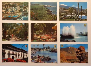 Lote 46 Cartoline Tenerife. Anni '70-'80 retrò.