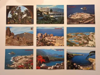 Lote 46 Cartoline Tenerife. Anni '70-'80 retrò.