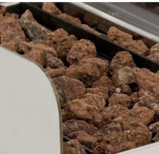 Parrilla Vasca A Gas  Con Piedra Volcánica