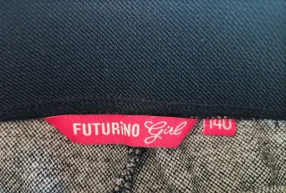 Pantalón de cuadros blanco y negro