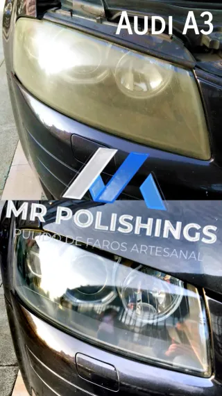 Pulir faros en Coruña Restauración