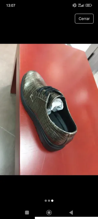 Scarpe donna dorate/argentate