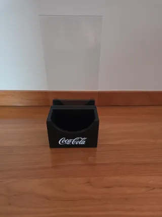 Porta guardanapos e ementas Coca-Cola