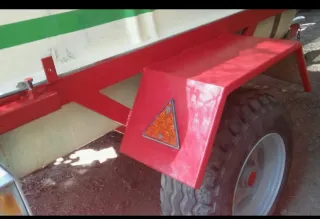 Cuba o tina de fumigar con remolque