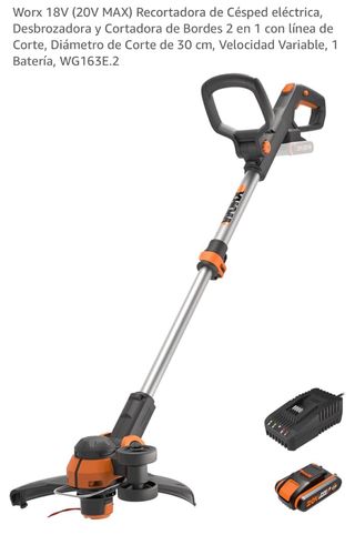 Cortacésped Eléctrico Worx 18V (20V MAX) / F1