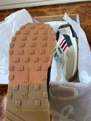 Playeros Pepe Jeans Beige Multicolor