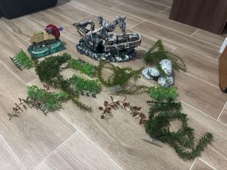 Barco Pirata  Acuario *Regalo molino y plantas*