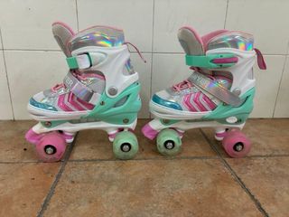 Patines 4 Ruedas con luces
