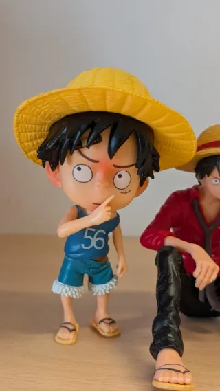 Figuras de plástico de Monkey D. Ruffy de One Piec