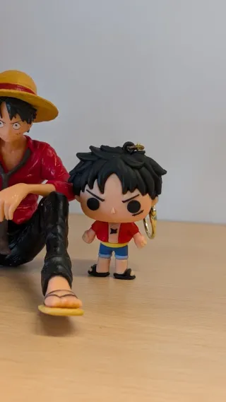 Figuras de plástico de Monkey D. Ruffy de One Piec