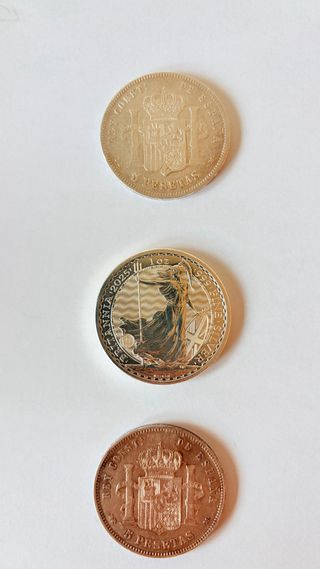 Monedas Plata Britannia 1oz 2025