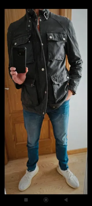 Cazadora Purificación García gris