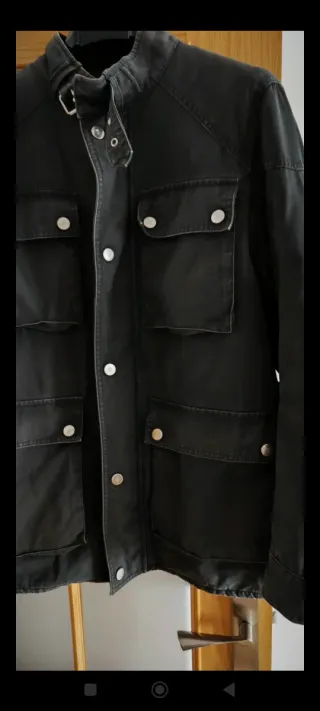 Cazadora Purificación García gris