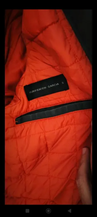 Cazadora Purificación García gris