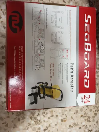Patín para carrito( Segboard +24m)+ asiento adapta