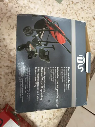 Patín para carrito( Segboard +24m)+ asiento adapta