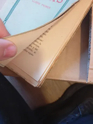 Libro antiguo Idilis Llibre Primer