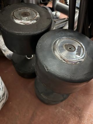 Mancuernas Hammer Strength y Mancuernero