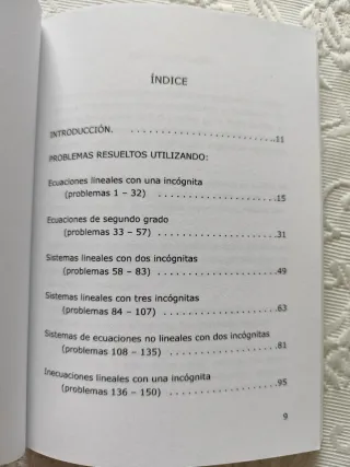 Problemas algebraicos resueltos (para E.S.O. y ...