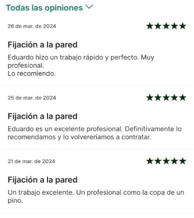 Instalación profesional de soporte de TV en pared